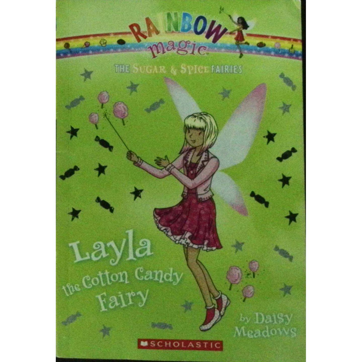 糖和香料仙女系列原版书Layla棉花糖仙女英语绘本女孩奇幻童话故事英国作家戴西梅多斯创作学乐出版社出版适合710岁女孩阅读培养