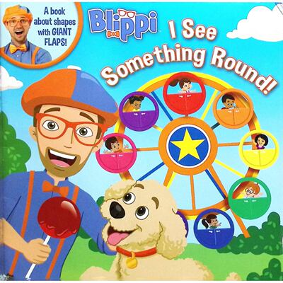 英文原版图书Blippi形状启蒙书