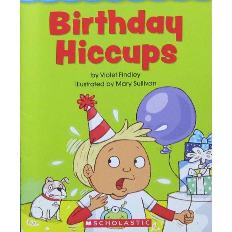birthday hiccups by violet findley平装scholastic生日打嗝