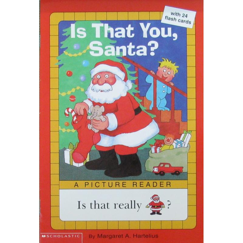 Is That You Santa A Picture Reader by Margaret A.Hartelius平装Scholastic是你圣诞老人(一个图片阅读器)圣诞老人 书籍/杂志/报纸 儿童读物原版书 原图主图