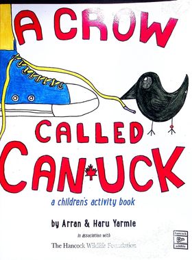 英语原版引进儿童读物一只叫做Canuck的乌鸦自然科普亲子共读710岁适读培养观察力创造力了解野生动物生活习性城市与自然和谐共