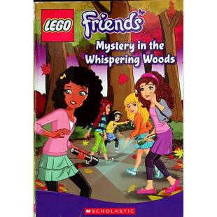 乐高朋友原版书耳语森林的秘密英语绘本冒险悬疑故事适合710岁儿童阅读培养团队合作解决问题能力学乐出版社出版LEGOFriends系列