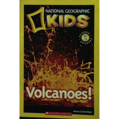 英文原版图书火山科普英语绘本