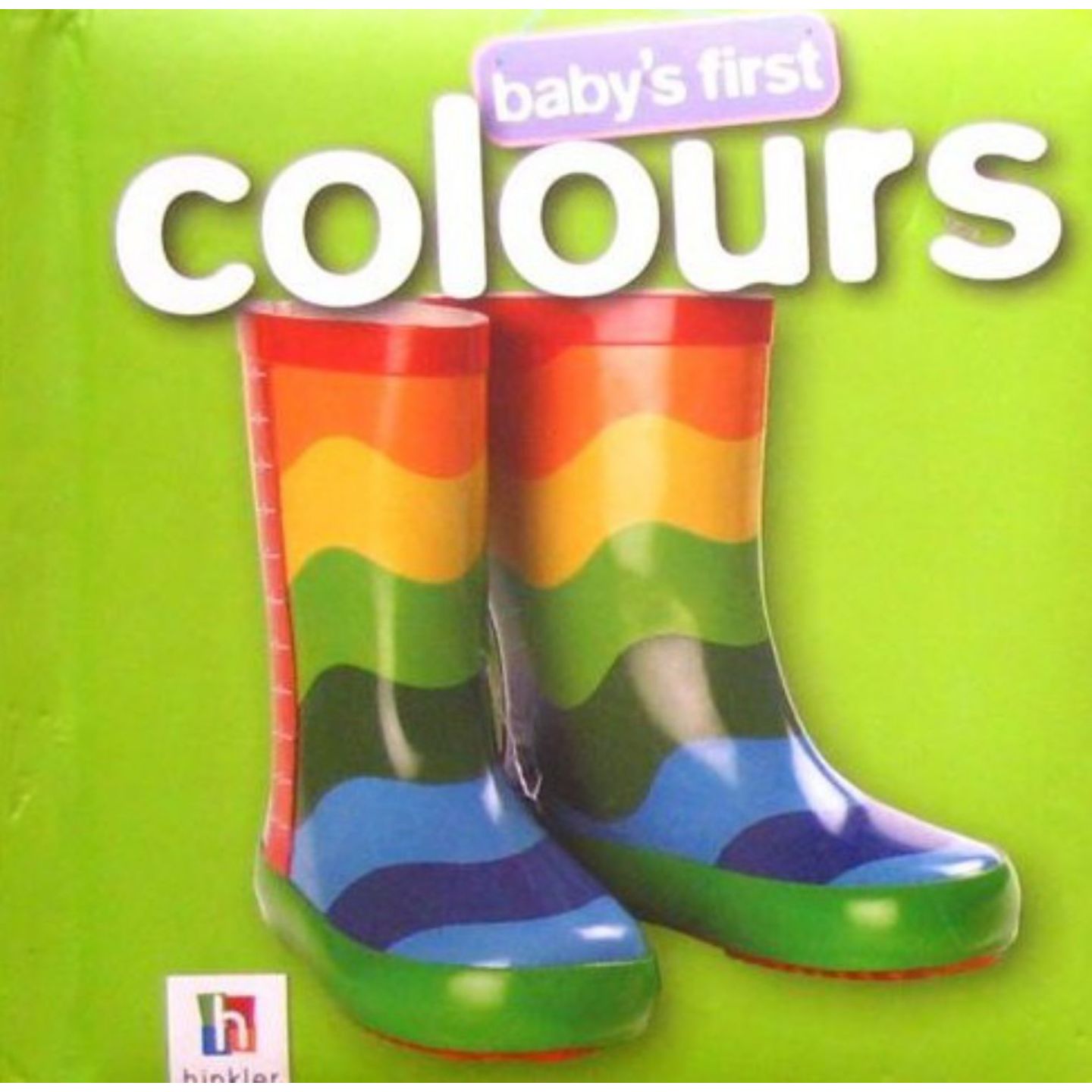 宝贝的第一套原版书BabysFirstColours英语启蒙低幼认知绘本色彩鲜艳形象生动硬纸板设计耐撕耐磨帮助02岁宝宝认识颜色学习英语