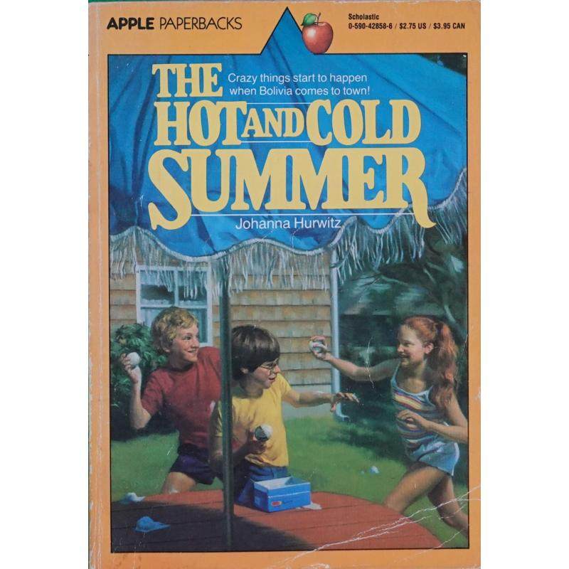 hot and cold summer by johanna hurwitz平装scholastic热与冷的夏天