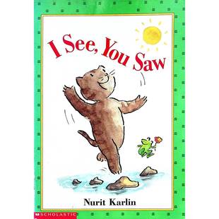 英语启蒙原版书我会读系列绘本ISee亲子共读适读36岁努利特卡林著学乐出版社出版两只小猫日常生活故事简单词汇句型培养观察力友