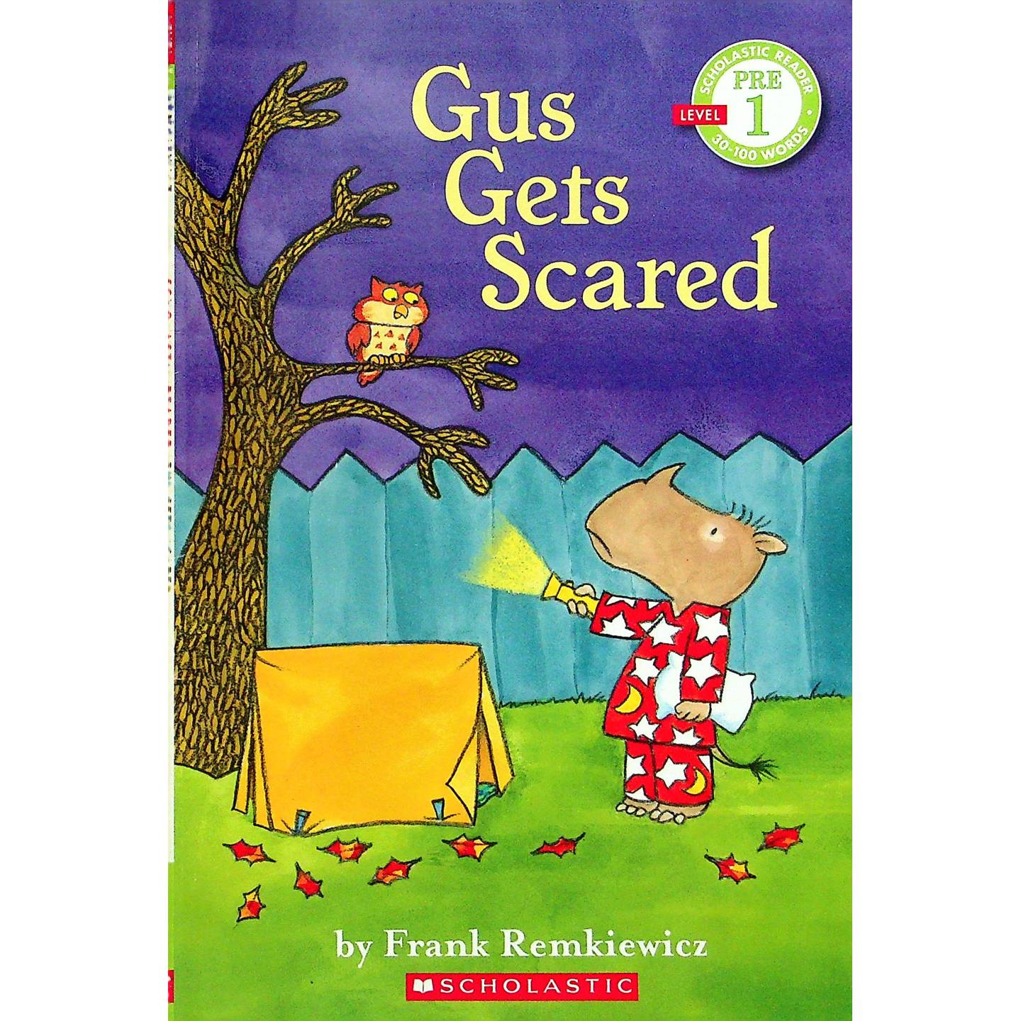 英文原版图书格斯克服恐惧绘本