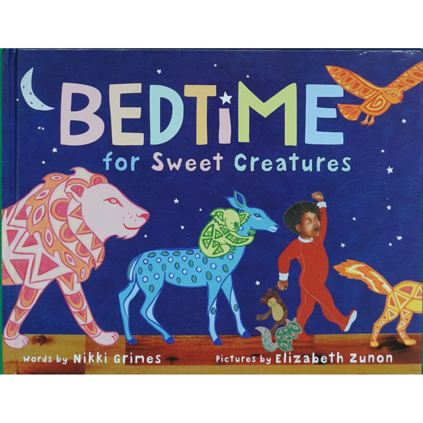 英语原版书甜蜜宝贝的睡前时光绘本亲子共读BedtimeforSweetCreatures尼基格莱姆斯著伊丽莎白祖农绘36岁儿童睡前故事注标题严格