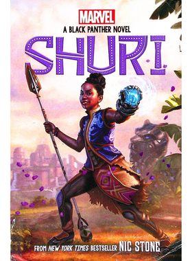 英语原版书黑豹小说Shuri漫威超级英雄绘本青少年科幻小说适合710岁阅读展现舒莉智慧和勇气学习非洲文化科技知识