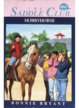 英语原版书马鞍俱乐部Hobbyhorse章节书儿童文学青少年小说邦妮布莱恩特著讲述三个热爱骑马的女孩的故事适合710岁儿童阅读培养