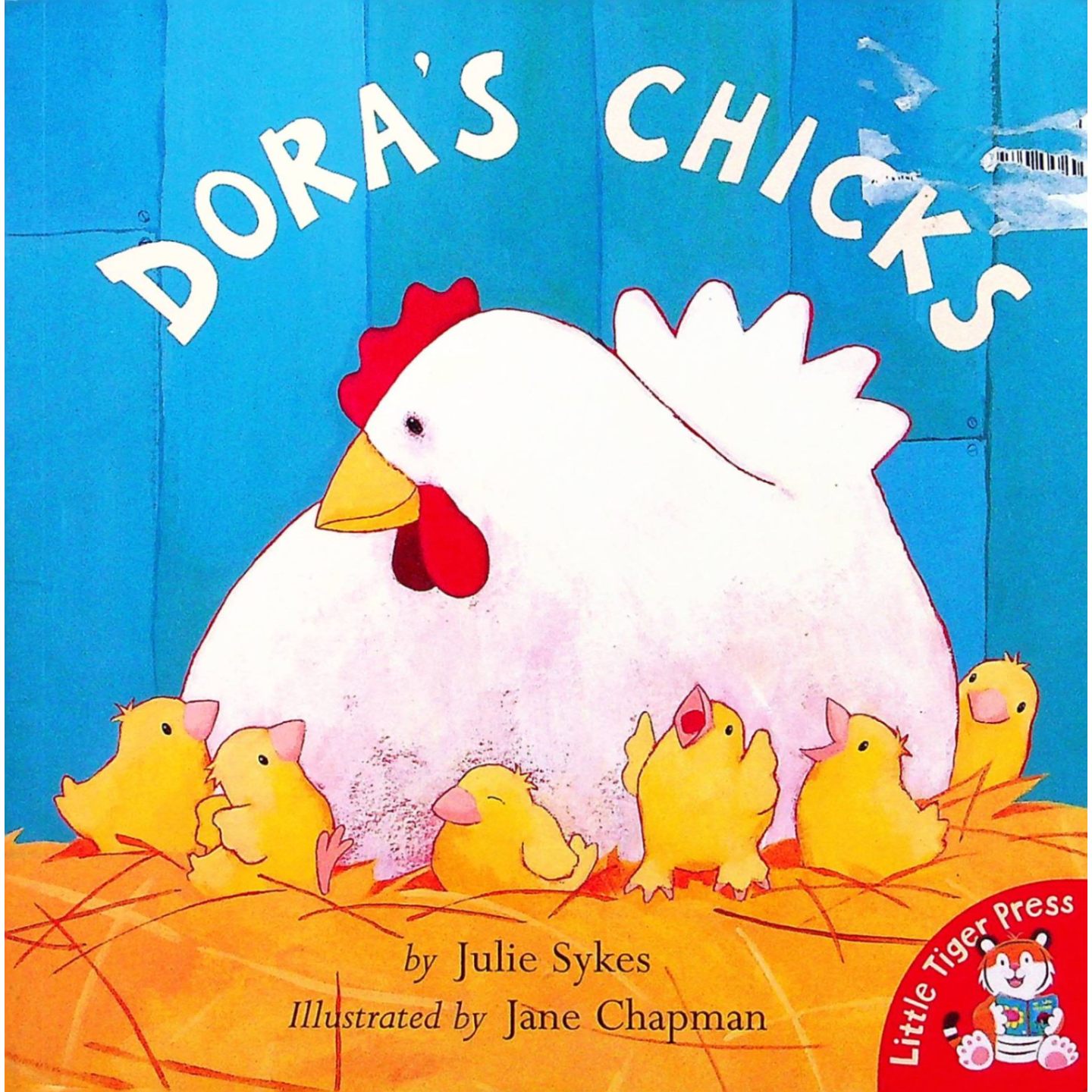 英语原版书多拉的小鸡们亲子共读绘本DorasChicks英国儿童文学作家朱莉赛克斯与插画家简查普曼合作创作的农场动物主题绘本适合3