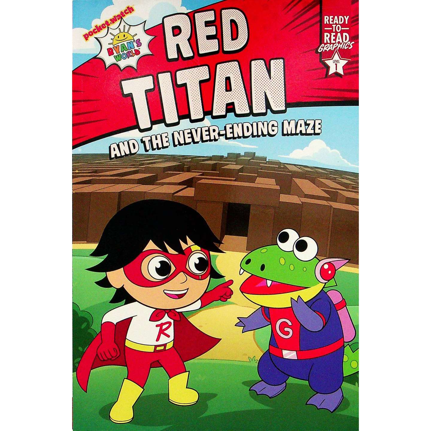 英文原版图书红色泰坦冒险绘本