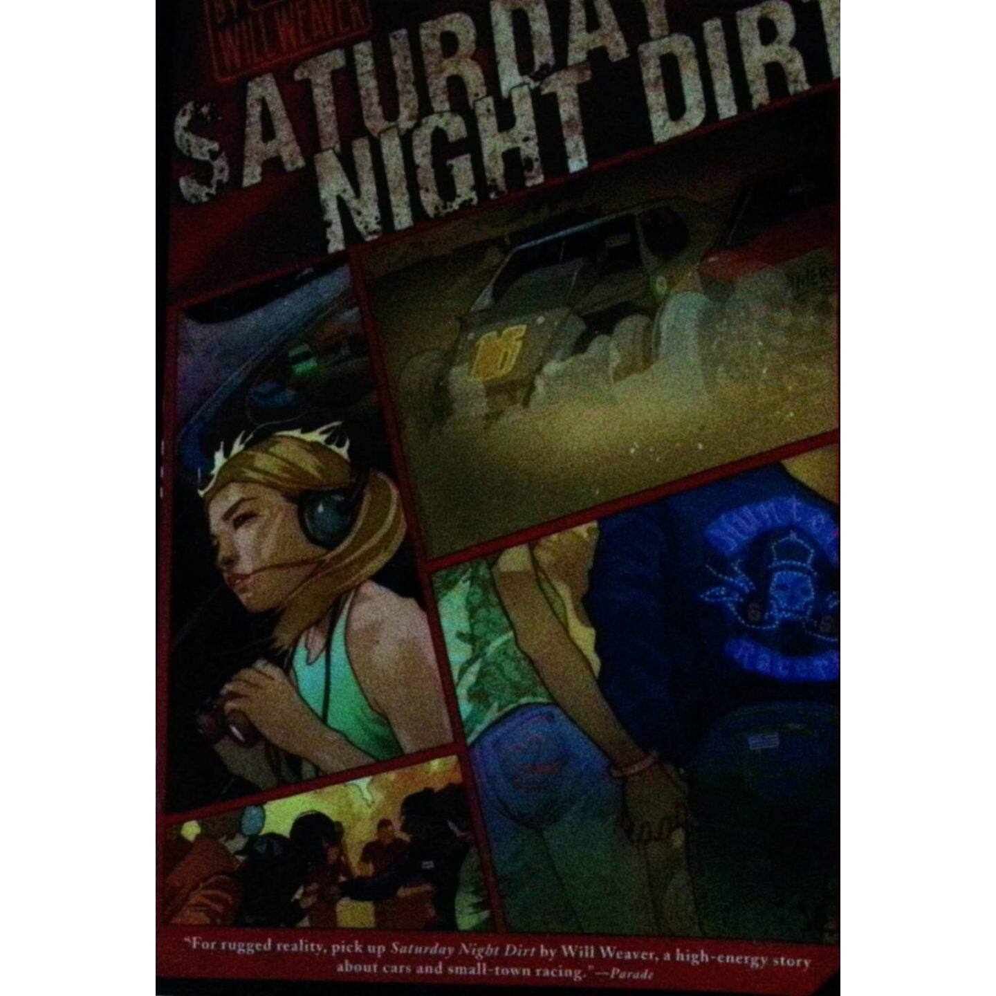 英语原版书SaturdayNightDirt星期六泥地赛车青少年成长小说美国作家威尔韦弗作品讲述明尼苏达州小镇泥地赛车故事适合1114岁青