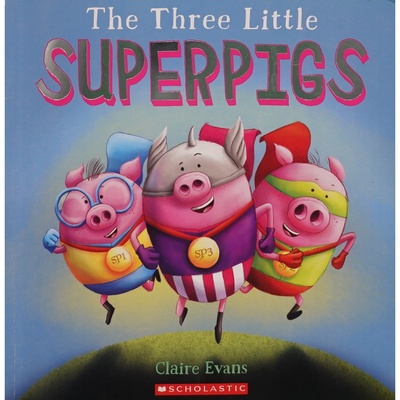 英文原版图书超级猪童话绘本