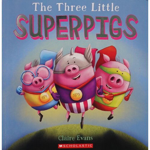 英文原版图书超级猪童话绘本