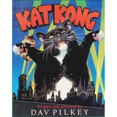 Kat Kong by Dav Pilkey平装HMH Books猫之王