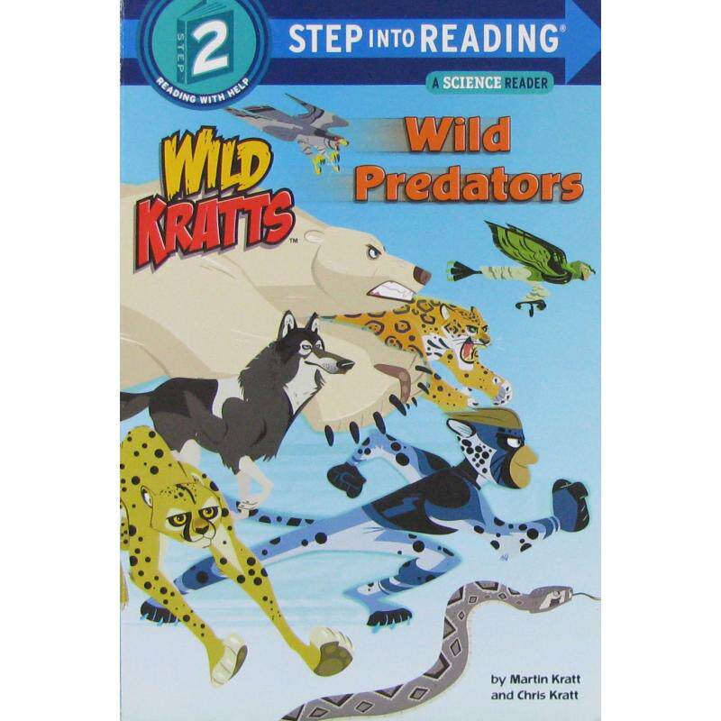 wild predators by martin kratt平装random house野生食肉动物