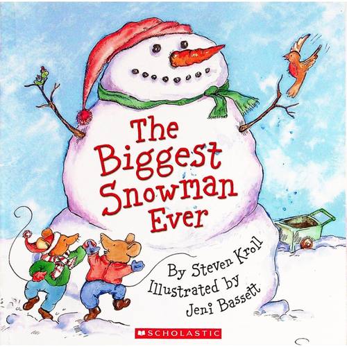 英文原版图书冬日暖心雪人绘本