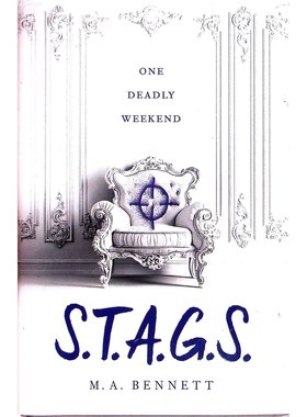 英语原版书STAGS悬疑惊悚青少年文学MABennett著英国作家MA贝内特创作的神秘故事适合1114岁青少年阅读讲述一群学生卷入危险事件