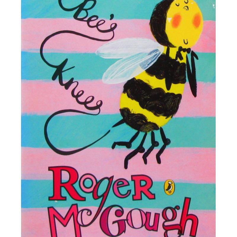 The Bees Knees by Roger McGough平装Puffin Books蜜蜂的膝盖-封面