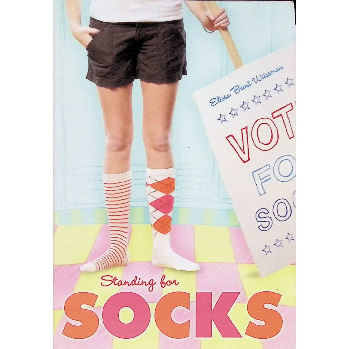 英语原版书StandingforSocks为袜子站出来小学生适读现实主义小说讲述女孩法拉罗斯通过自己的努力为信念发声的故事培养领导力和