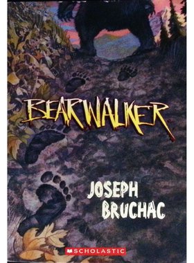 英语原版书熊行者Bearwalker章节书冒险奇幻适读710岁约瑟夫布鲁沙克作品融合印第安文化元素培养勇气与冒险精神