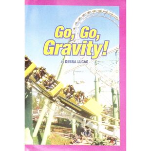 英语原版 书分级阅读图书馆系列GoGoGravity彩色章节书科学启蒙物理引力主题适读710岁男女童通过日常例子理解重力概念影响地球和