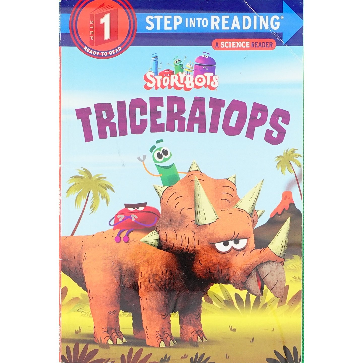 英语原版书走进阅读系列三角龙绘本StepintoReading适合36岁儿童阅读的恐龙科普读物生动有趣的图画和简单文字介绍三角龙特征和,书籍/杂志/报纸,儿童读物原版书,淘宝优惠券,粉丝福利购,淘宝优惠卷