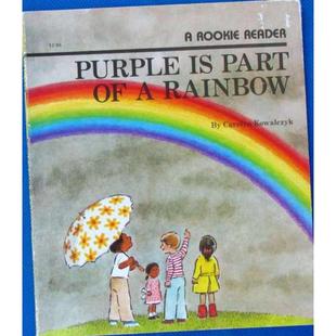 Press紫色 Rainbow Children Kowalczyk平装 Repetitive Purple Rookie Part Carolyn Reader Text