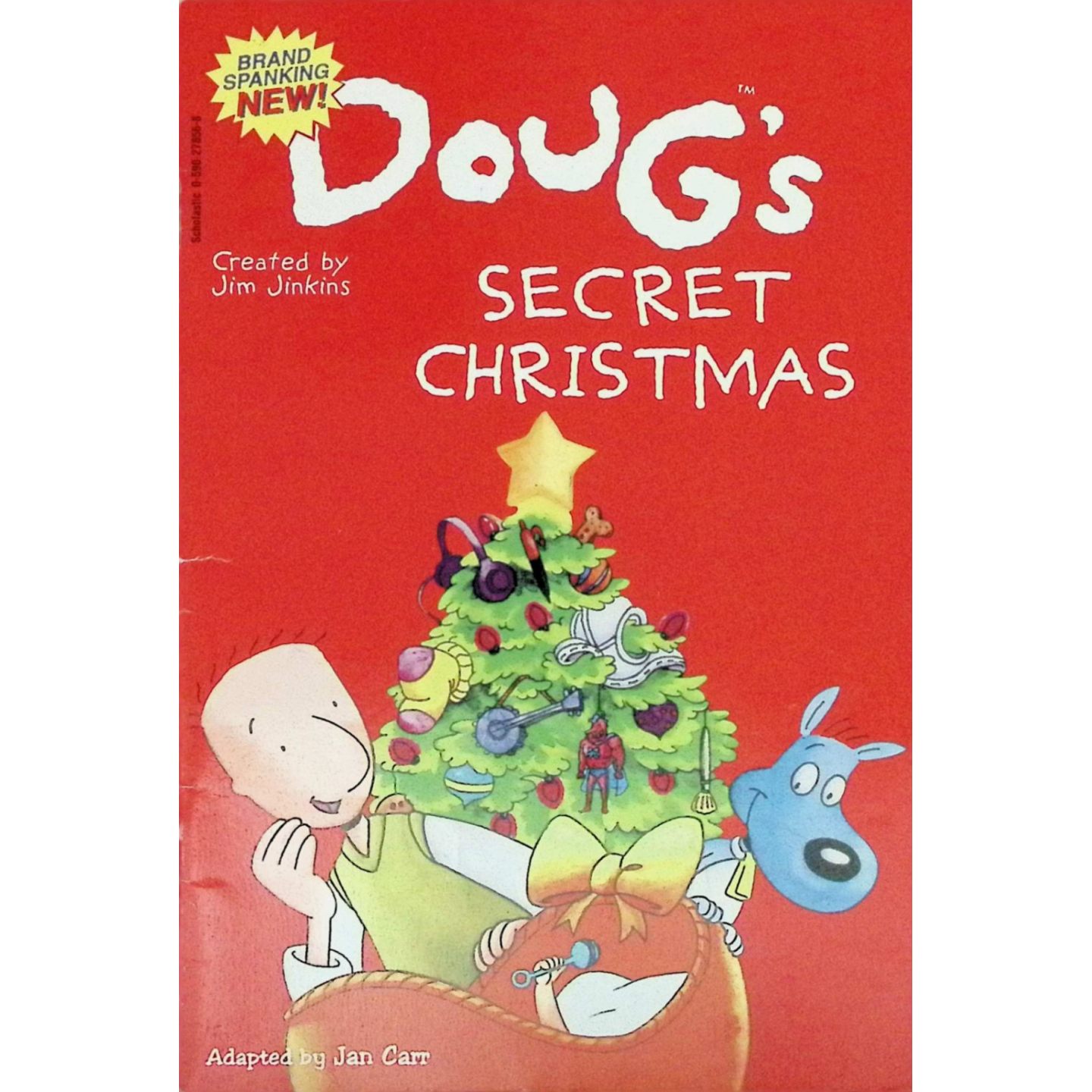 英文原版图书道格圣诞绘本