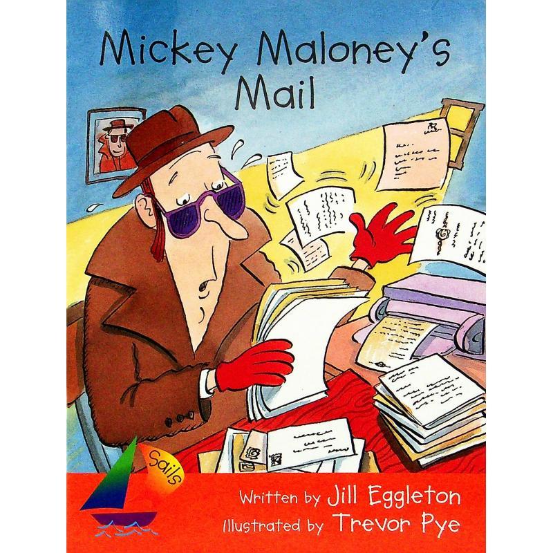 Mickey Maloneys Mail by Jill Eggleton平装Rigby米奇 马洛尼