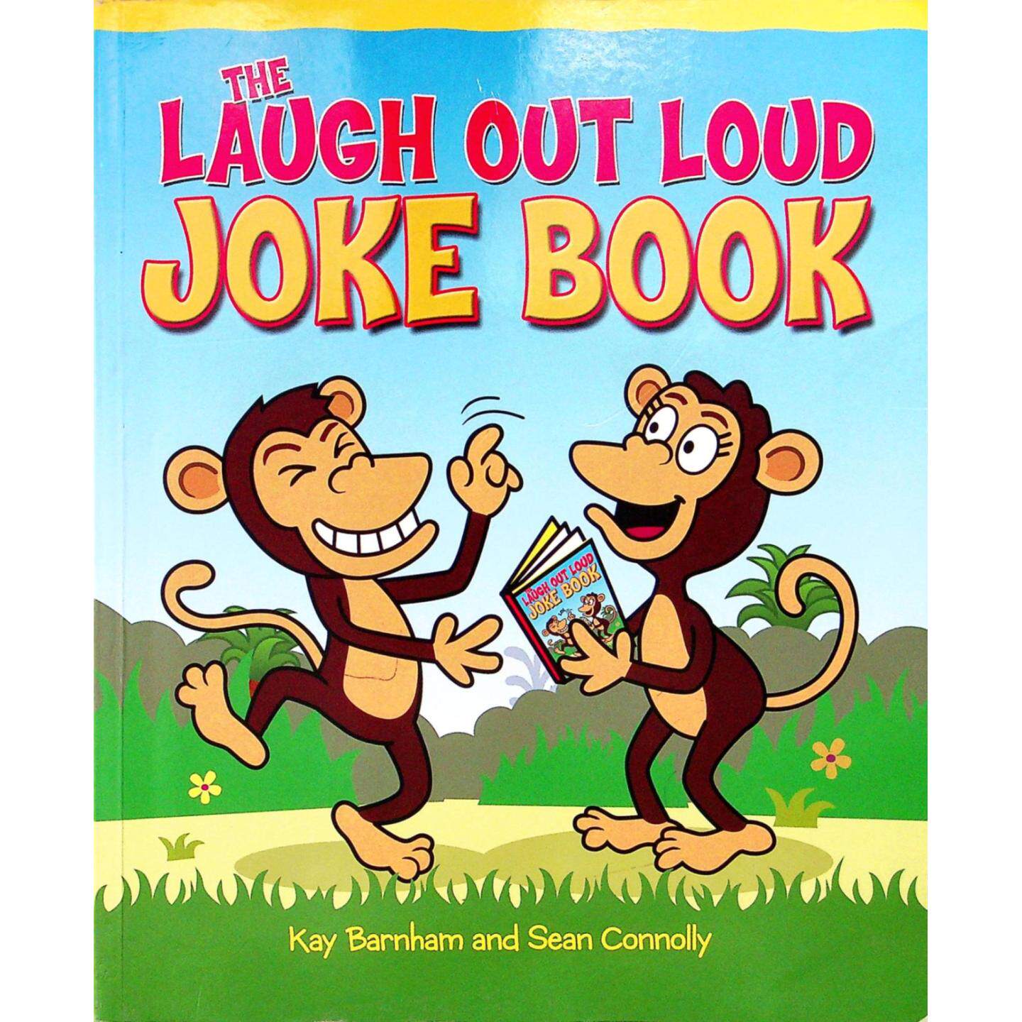 英语原版书爆笑笑话书LaughOutLoud亲子共读绘本710岁适读凯巴纳姆和肖恩康纳利创作诺曼克莱插画包含500多个令人捧腹的笑话帮