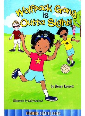 英语原版书初级章节书狼群帮看不见Wolfpack儿童文学友情绘本适合710岁儿童阅读帮助孩子从图画书过渡到章节书培养同理心和包容