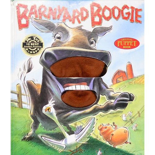 英文原版图书农场动物互动书