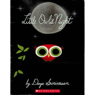 英语原版绘本小猫头鹰的夜晚由童书作家迪维亚斯里尼瓦桑创作温馨可爱的睡前故事适合36岁亲子共读帮助孩子认识夜晚森林动物