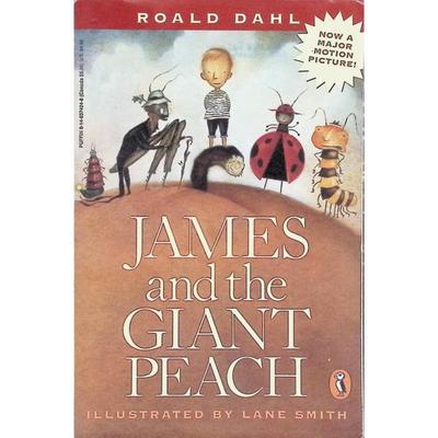 James and the Giant Peach by Roald Dahl平装Puffin Bo