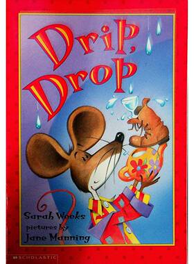 英语原版书滴答滴答绘本萨拉威克斯DripDrop幽默故事亲子共读36岁儿童睡前故事学乐出版社出版简曼宁插画培养观察能力解决问题能