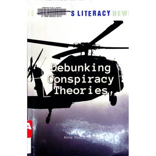 新闻素养系列原版引进英语读物拆解阴谋论青少年非虚构章节书美国作家安娜玛利亚约翰逊专为1114岁读者撰写培养媒体素养与批判