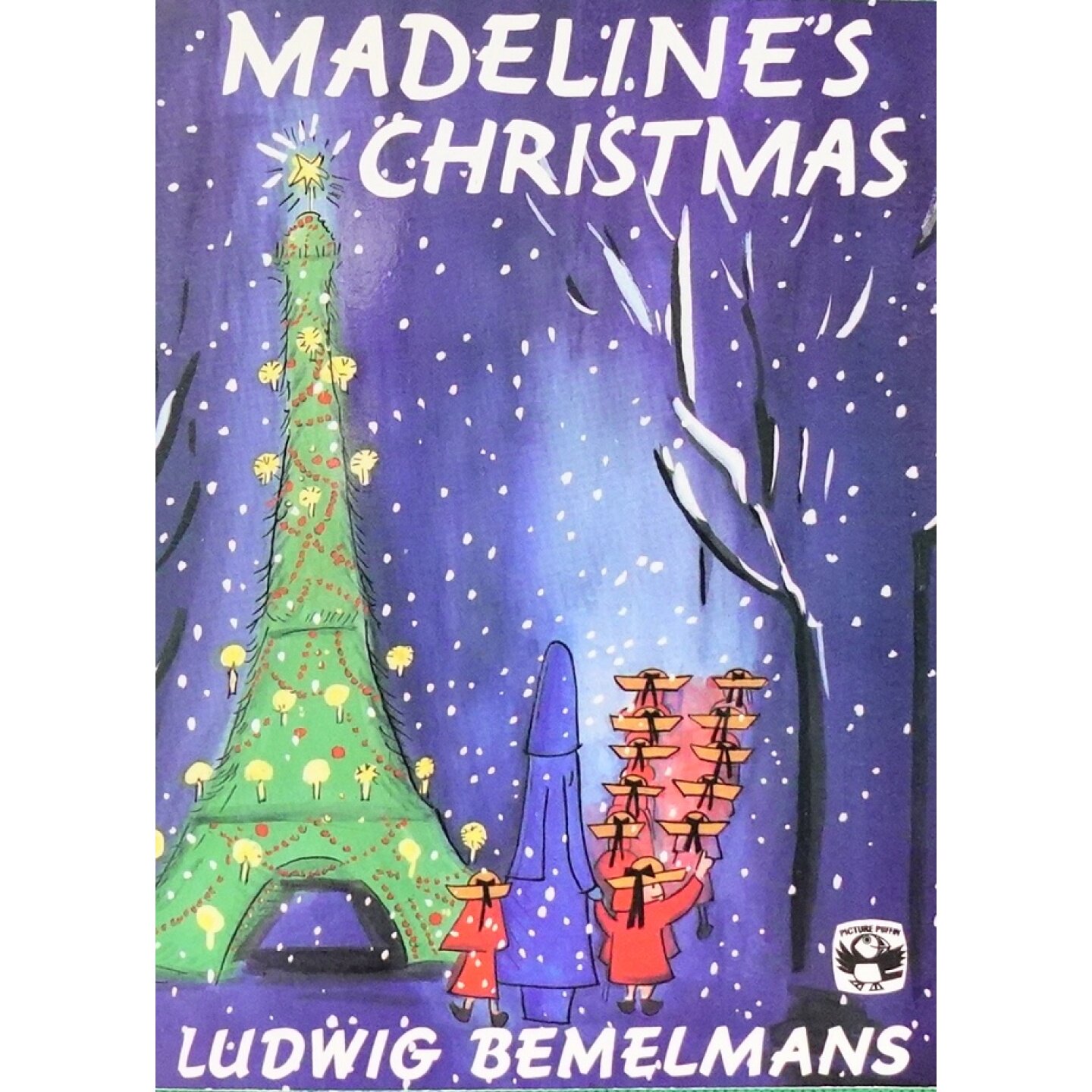 英语原版玛德琳的圣诞节绘本海雀图画书系列亲子共读睡前故事凯迪克奖作者路德维格贝梅尔曼斯经典作品36岁儿童圣诞主题绘本