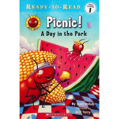 英文原版图书英语野餐绘本