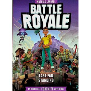 英语原版引进最后的幸存者非官方堡垒之夜冒险系列青少年奇幻彩色绘本书法国作家马蒂亚斯拉沃尔创作跟随主角保罗体验生存挑战与