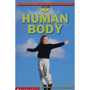 学乐科学阅读器原版书HumanBody人体科普绘本适合710岁小学生英语读物凯瑟琳魏德纳佐菲尔德著图文并茂讲解人体结构功能感官运动