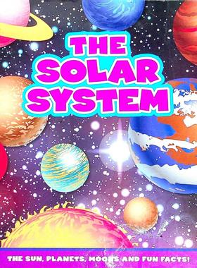 英语原版书太阳系科普绘本SolarSystem探索宇宙奥秘适读710岁生动介绍太阳行星卫星等天体激发孩子天文兴趣亲子共读探索太空知识