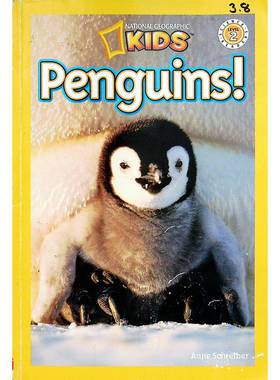 国家地理科学读者系列原版书企鹅绘本英语自然科学儿童读物Penguins生动介绍企鹅种类生活习性适合710岁儿童阅读
