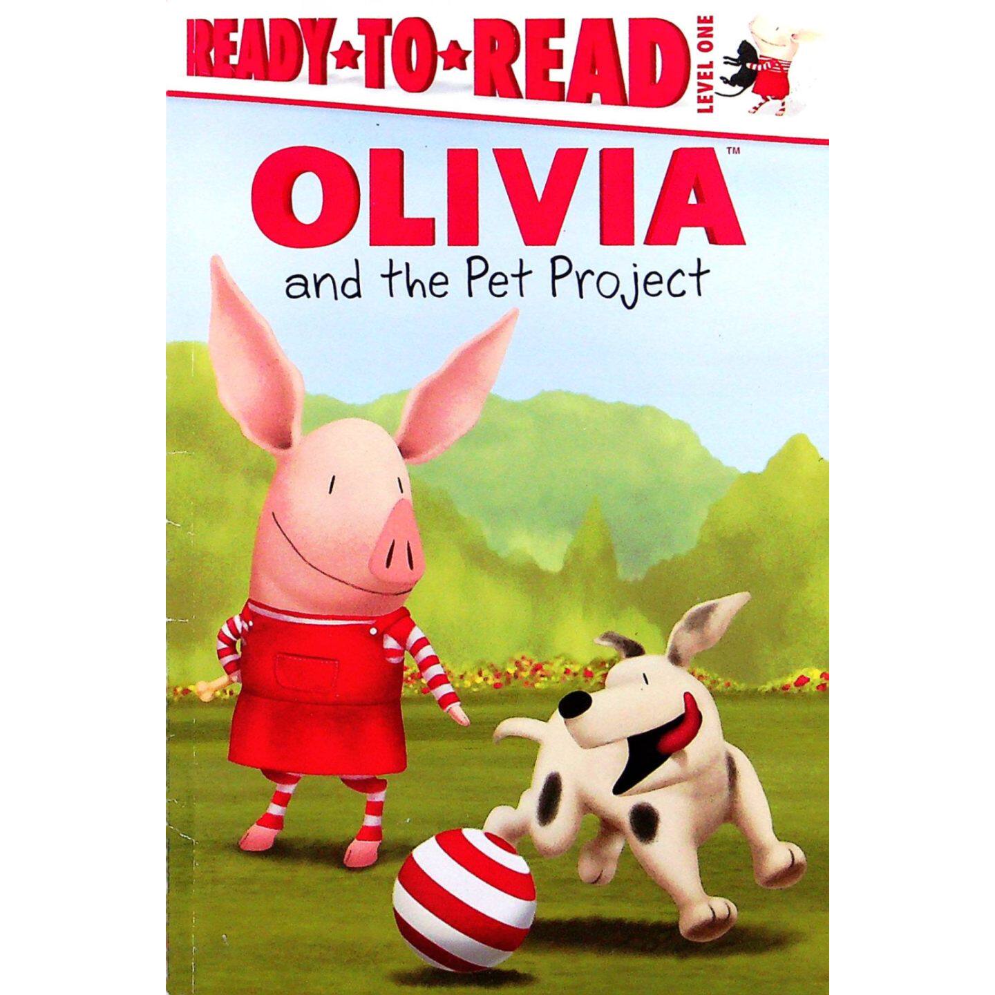 英语原版书奥莉薇和宠物项目READYTOREAD系列亲子共读绘本劳伦福尔特著贾里德奥斯特霍尔德绘适合710岁儿童阅读的温馨动物故事