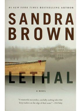 桑德拉布朗Lethal原版书英语悬疑惊悚小说纽约时报畅销作家适合14岁以上青少年阅读培养推理能力和批判性思维