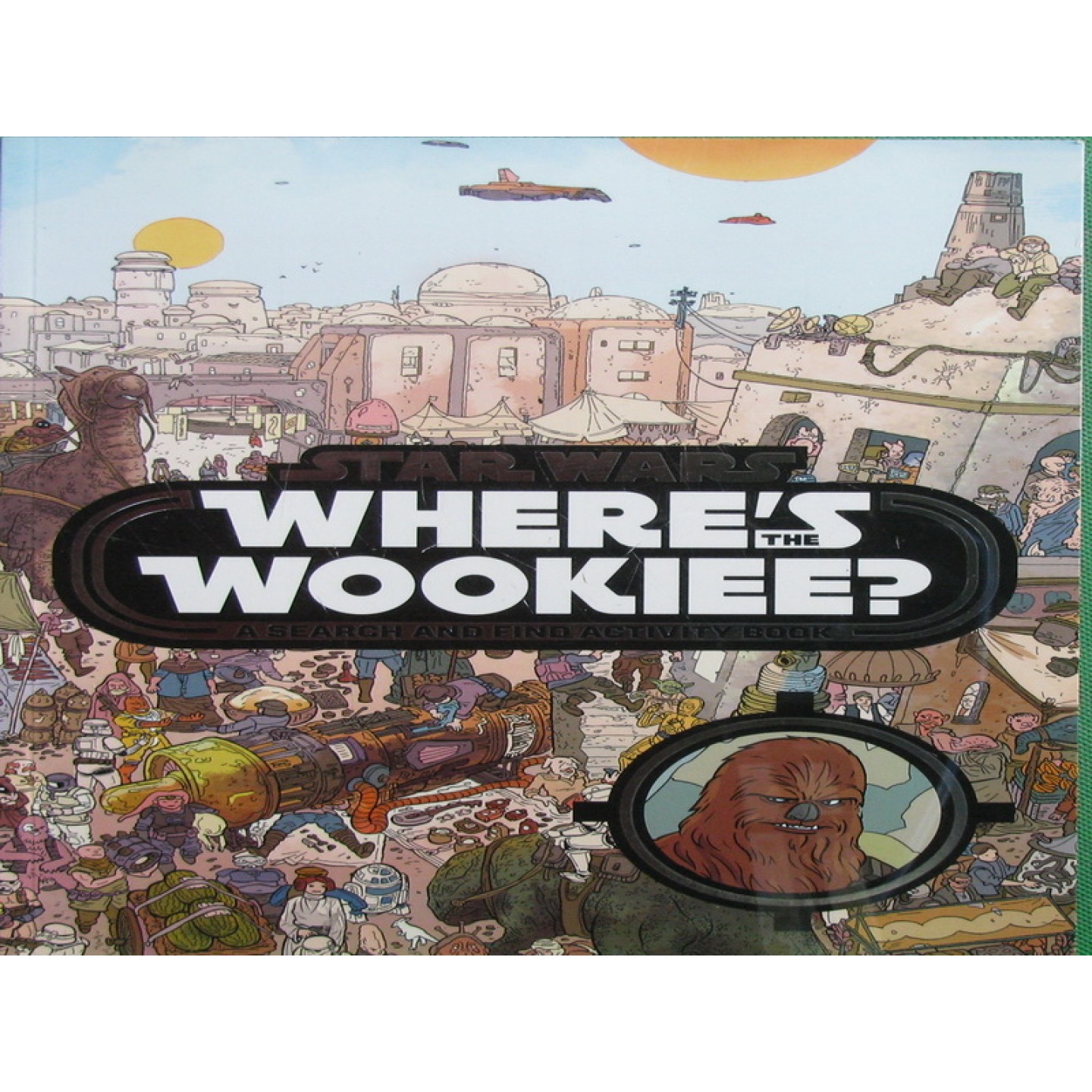 星球大战原版书英语绘本毛茸茸的丘巴卡在哪里STARWARS找找看游戏书适合710岁儿童锻炼观察力和专注力探索星球大战宇宙加入毛茸