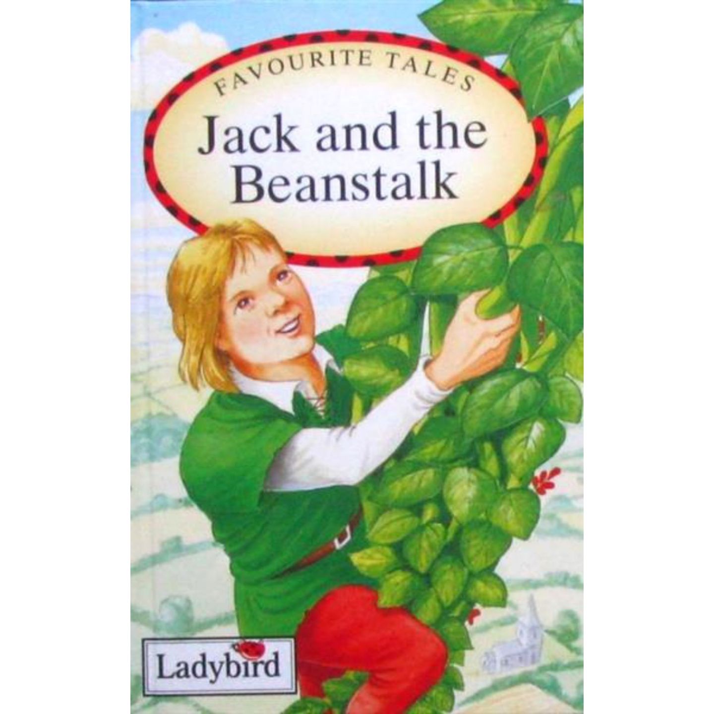 英文原版图书经典童话魔豆绘本