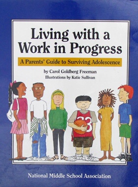 英语原版书陪伴半成品青少年生存父母指南Guidebook学校心理学家卡罗尔戈德堡弗里曼著凯蒂萨利文绘制插图专为1015岁青少年家