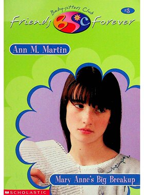 英语原版书保姆俱乐部永远的朋友系列MaryAnnesBigBreakup青春成长故事适合1114岁女孩阅读讲述玛丽安面对感情变化和家庭变故的